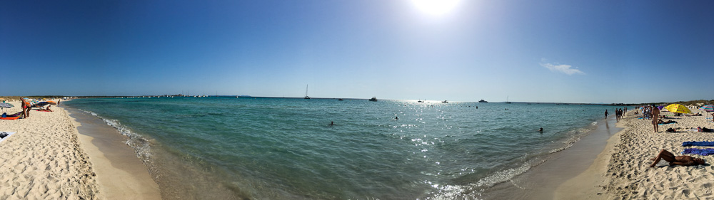 Es Trenc Beach Mallorca Panorama